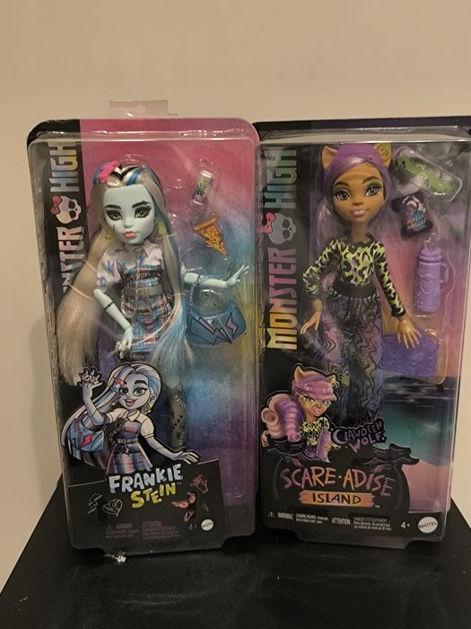 Zestaw dwóch lalek monster Monster High