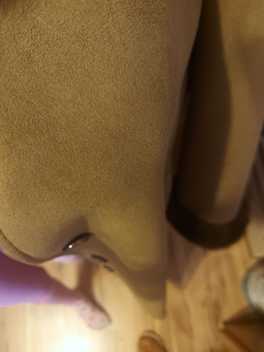 Kożuch, futro ze skóry ekologicznej