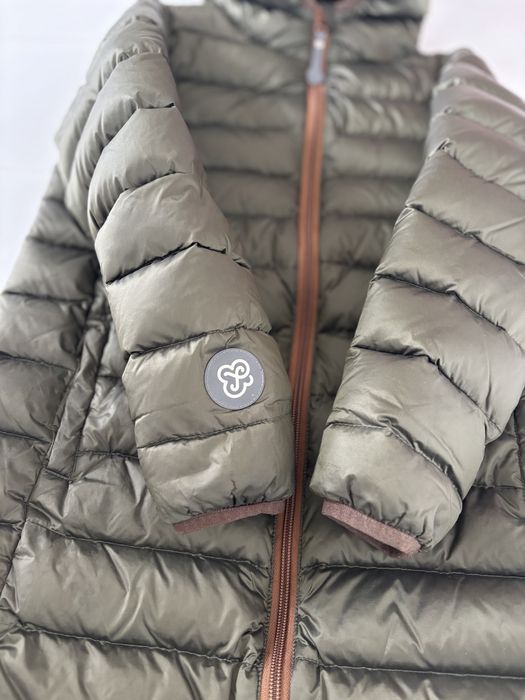 Kurtka dziecięca Fluff – 9-10 lat (134-140cm) ciemnozielona/khaki