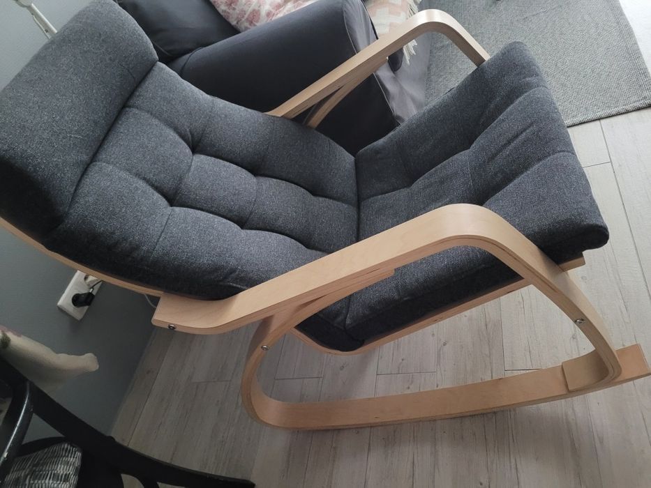 Fotel bujany z Ikea