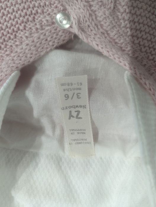 Vestido cueiro bebé