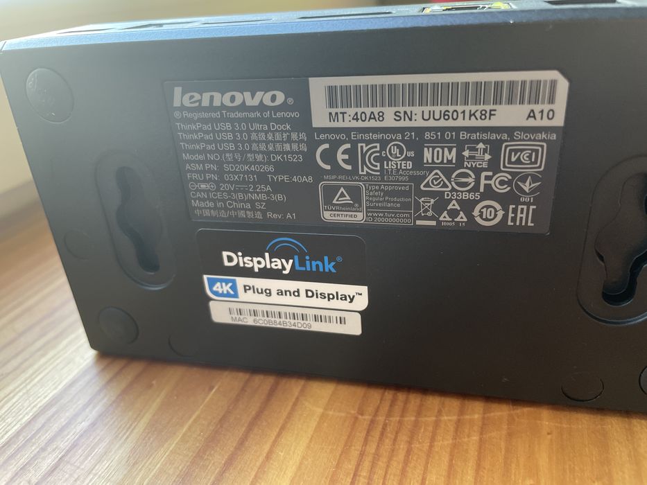 Stacja dokujaca lenovo thinkpad ultra