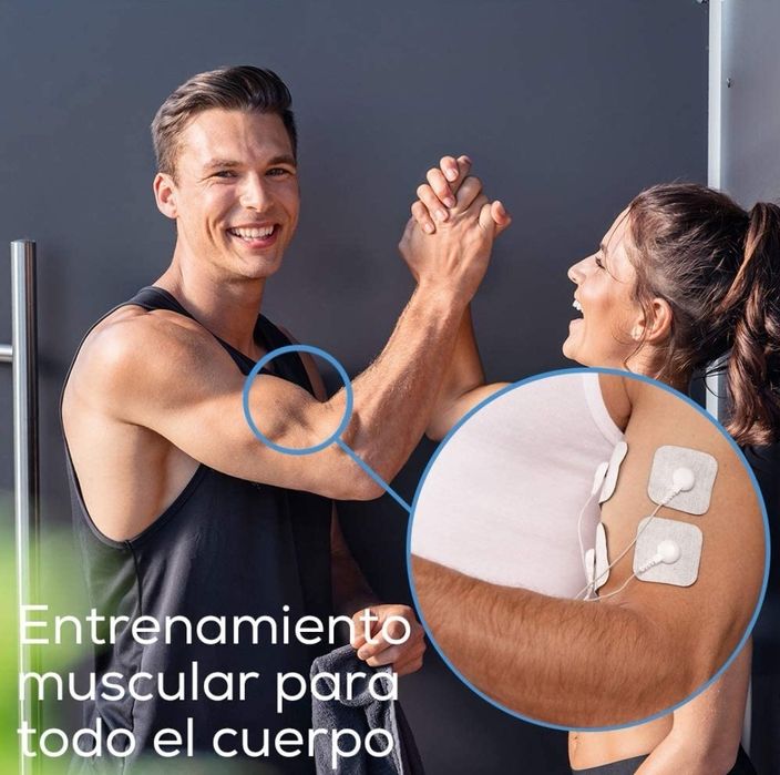 Eletroestimulador Beurer EM49 Tens Fisioterapia aparelho nível Compex