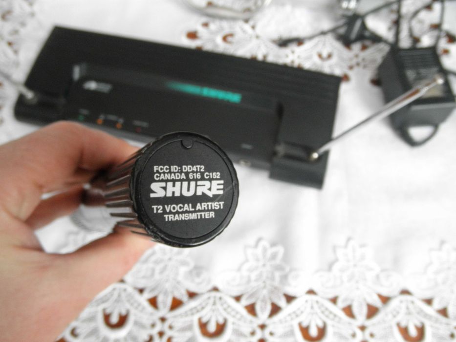 Oryginalny mikrofon bezprzewodowy SHURE SM 58  . Made in USA .