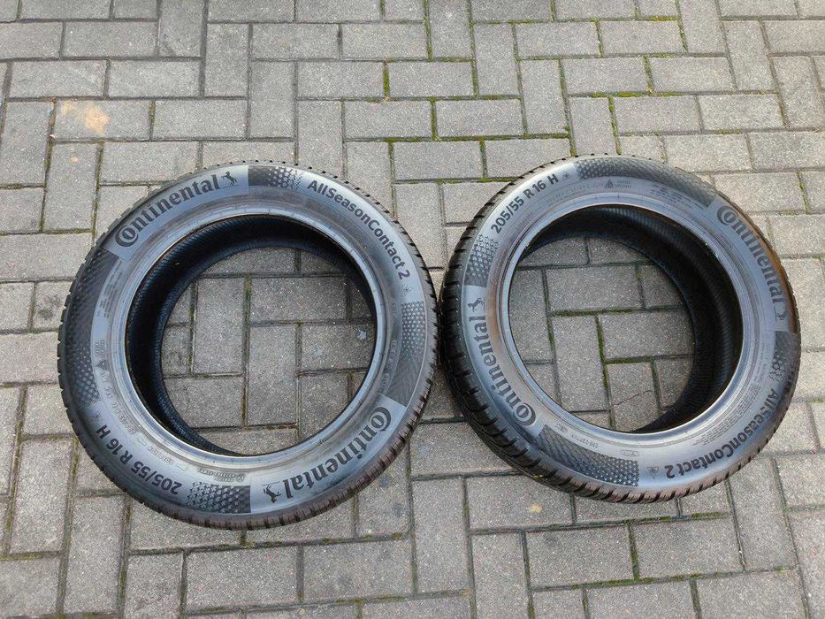 205/55 91H R16 CONTINENTAL ASC2 2023r 7mm Całoroczne Opony 2szt