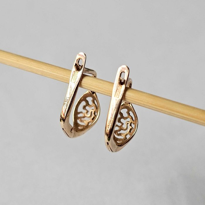 Złote kolczyki 14K p.585 1,98g