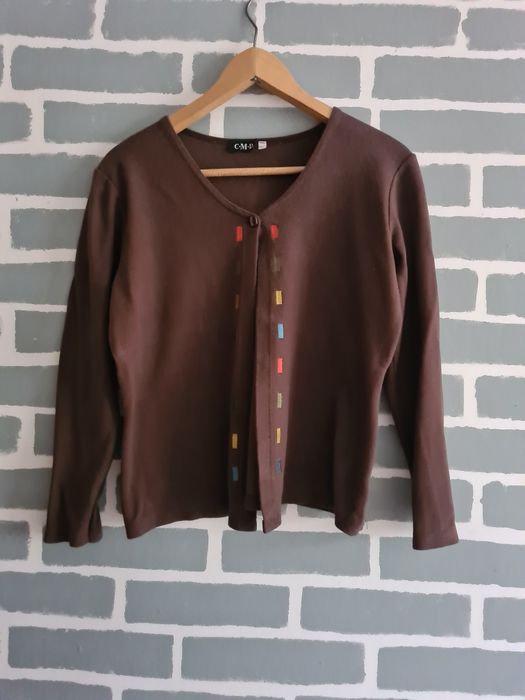 Brązowy sweter rozm 38
