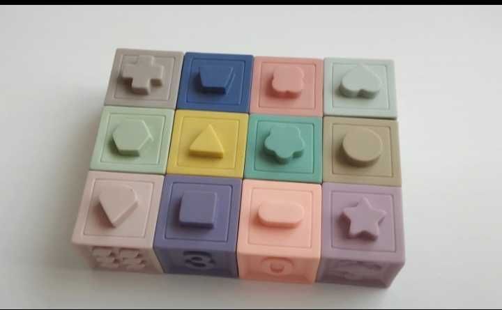 Miękkie klocki sensoryczne Woopie