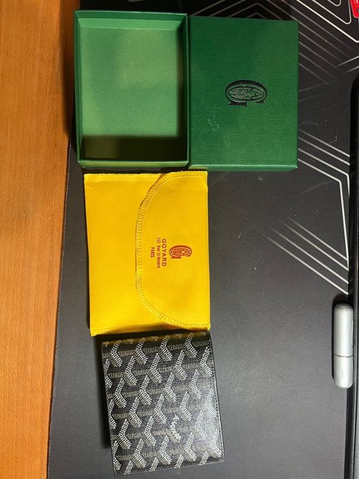 Goyard wallet black