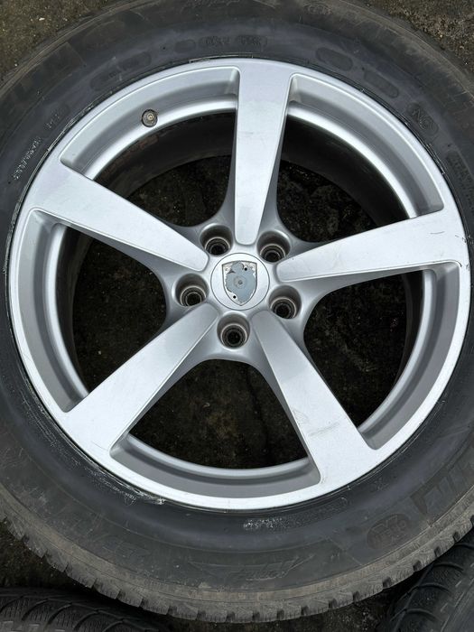 Oryginalne Alufelgi Porsche Macan 95B OE koła 235/60R18 255/55 8J 9J