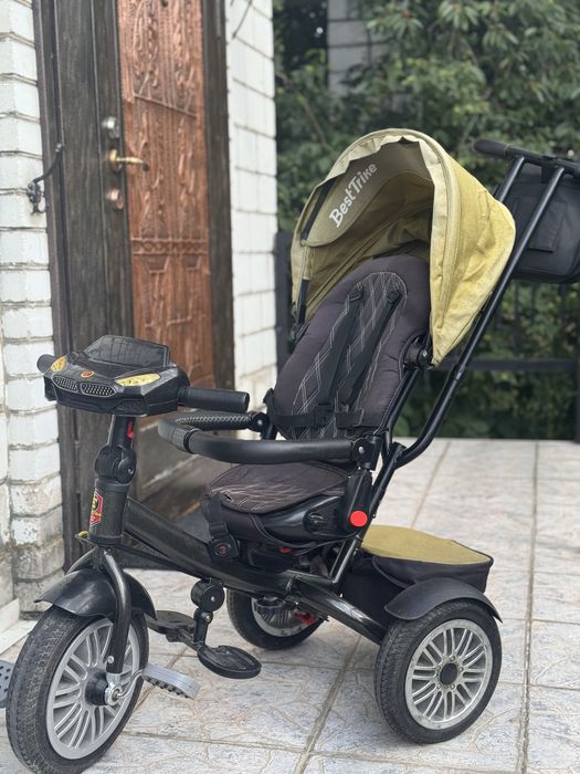 Триколісний велосипед  дитячий з батьківською ручкою
