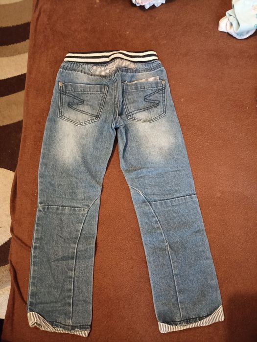 Jeansy chłopięce rozmiar 116