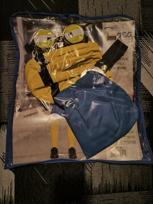 Fantasia de carnaval Minions menina