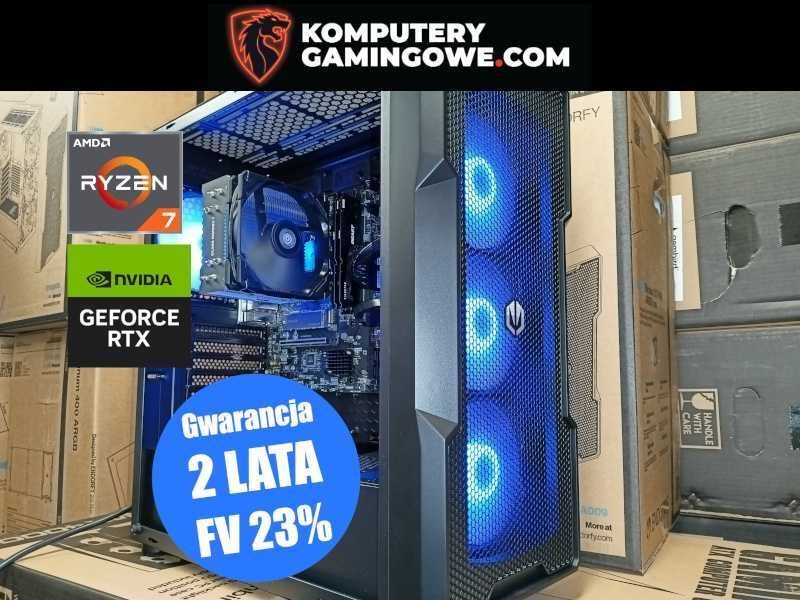 Komputer Gamingowy Ryzen 7 9800X3D 64GB 2TB SSD RTX 5080 Win 11 FV23% GW24MC KomputeryGamingowe.com