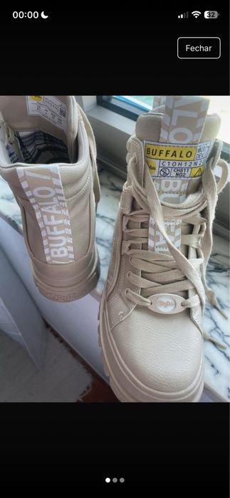 Botas da marca Buffalo novas usadas 1 vez