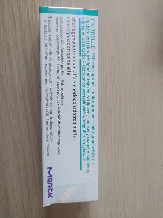 Zastrzyk owulacyjny Ovitrelle