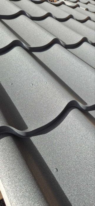 Blachodachówka antracytowa OD RĘKI grafitowa