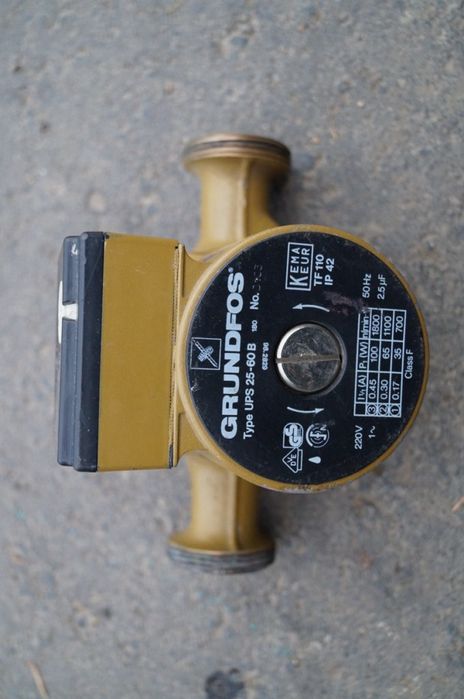 pompa c.w.u. grundfos ups 25-60 b 180 używana z gwarancją