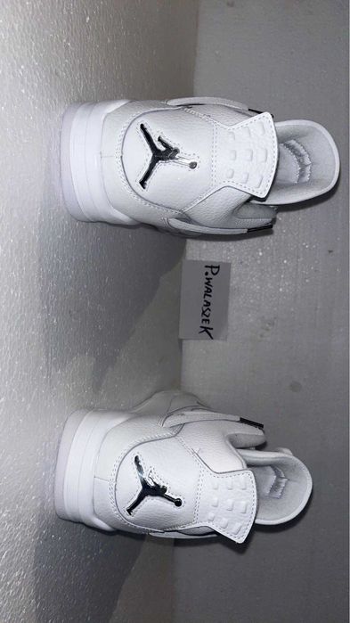 Nike Air Jordan 4 Pure Money Metalic Silver