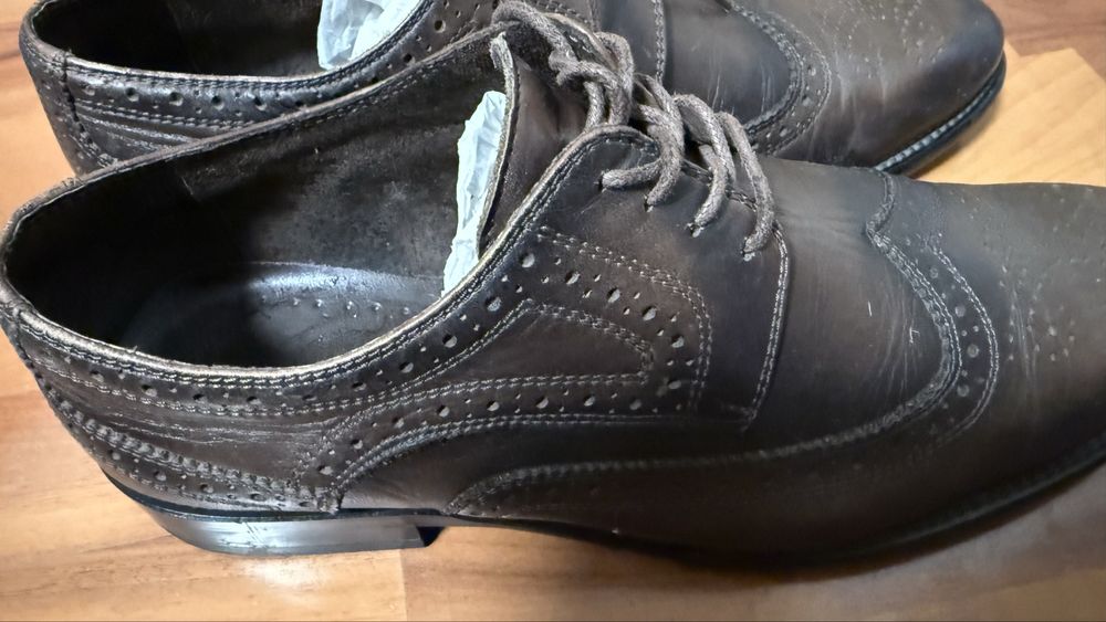Чоловічі шквряні туфлі, 41 розмір