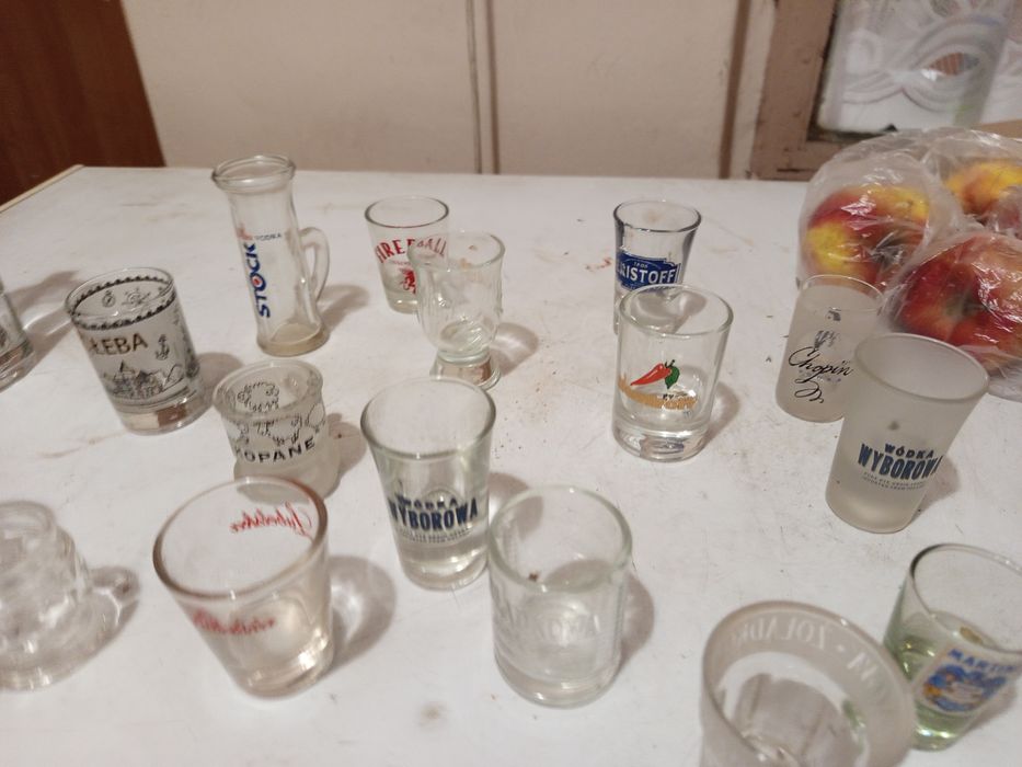 Kieliszki kufel kolekcja
