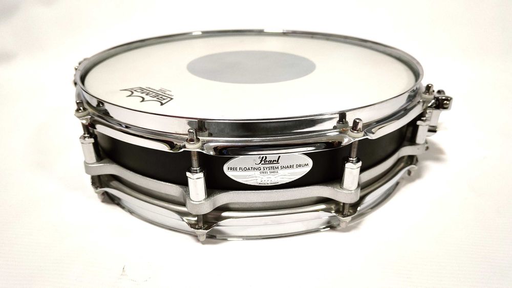 Pearl 14"x3,5" Free Floating Steel shell black - werbel