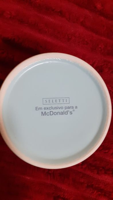 Taça copo mcdonalds seletti nova
