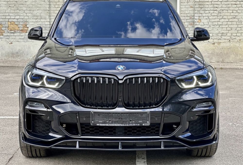 Обвес M-Performance BLACK KNIGHT PARADIGMA BMW X5 G05 Губа Лезвия