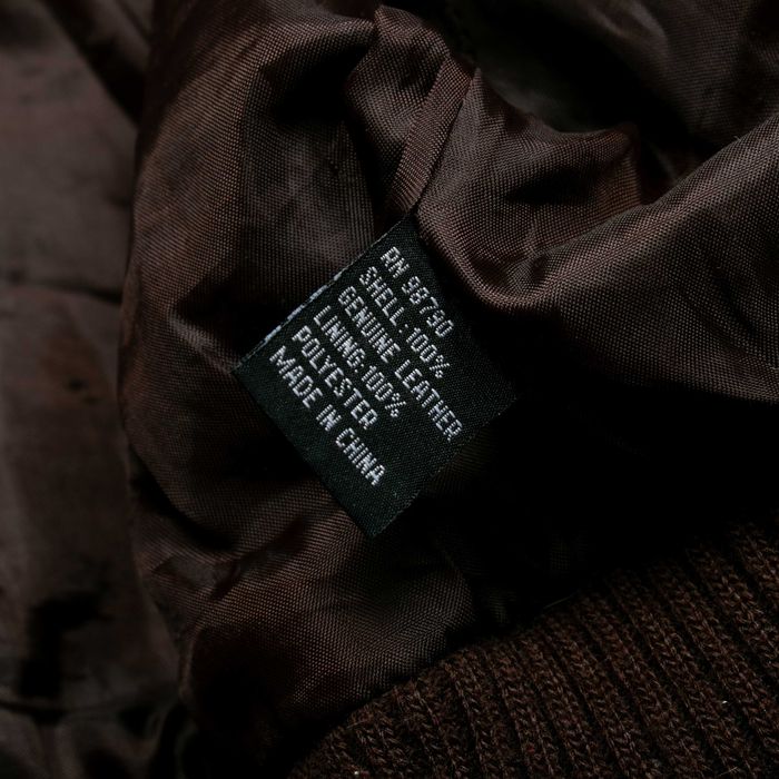 Y2k Avant Garde cropped leather bomber krótka kurtka skórzana bomberka