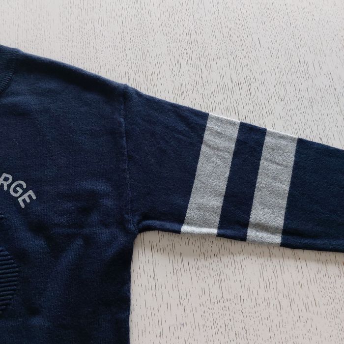 Nowy sweterek Okaidi  sweter granatowy rozm. 140