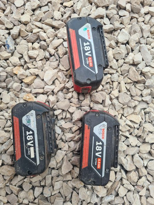 Bosch 3szt  akumulator bateria 4ah 5ah  profesjonal