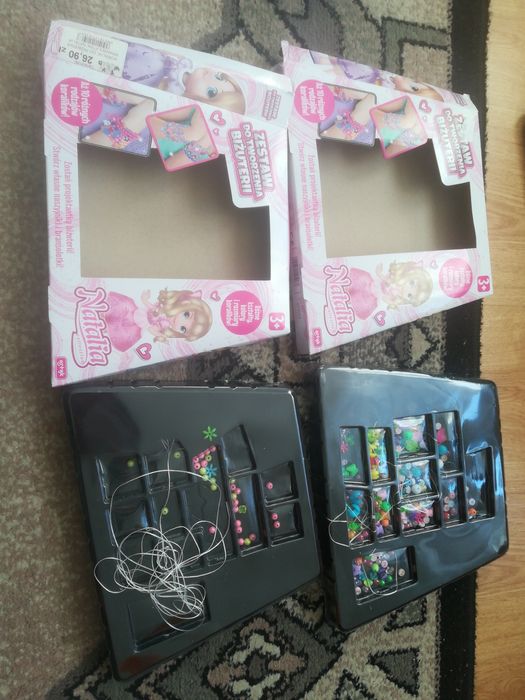 zestaw do tworzenia biżuterii dla dziewczynki