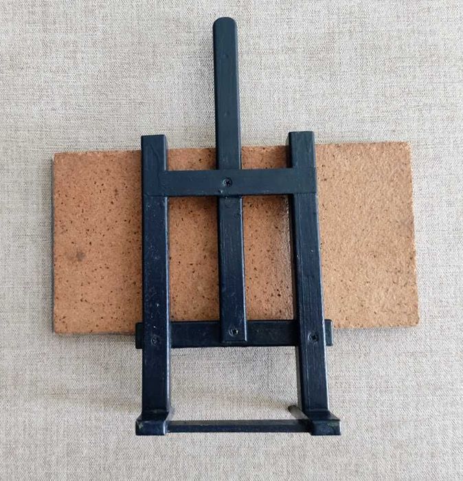 Azulejos pintados à mão placa anúncio de loja