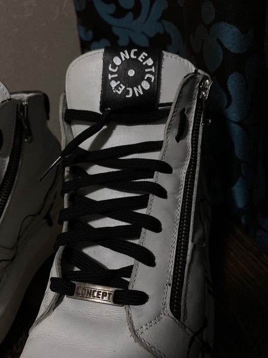 Кроссовки Италия,осінь,весна,демі,хайтопы,Concepte,кожа,ботинки
