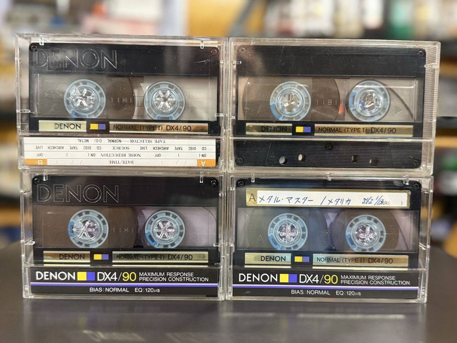 Продам аудио кассеты DENON DX/4 90