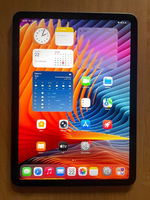 IPad Air 4. Wi-Fi. 256GB. Батарея 96%.