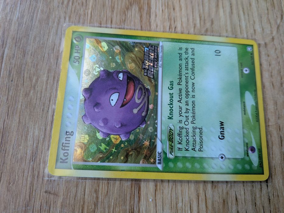 Karta Pokémon Koffing 61/109 REVERSE HOLO | EX Team Rocket Returns