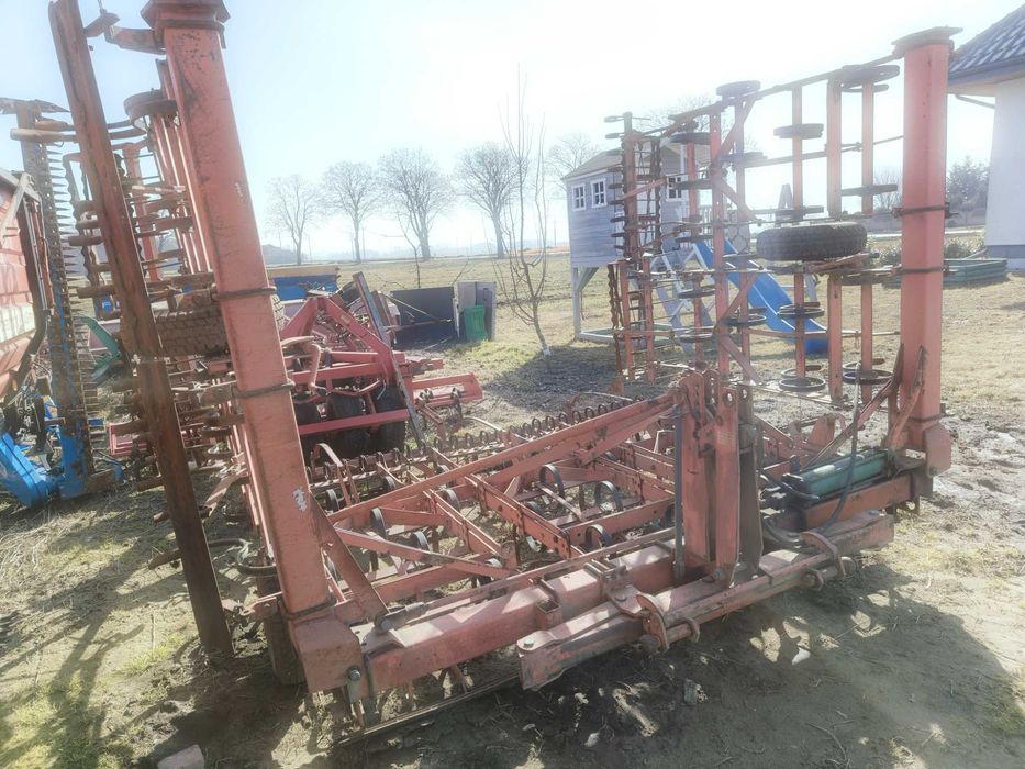 Brona talerzowa 5 m amazone Lenken kuhn Bury sprężyna regulacja kąta