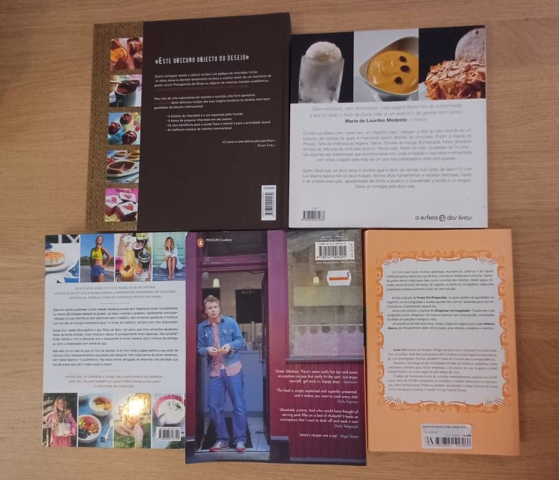 Livros de culinária desde 4€