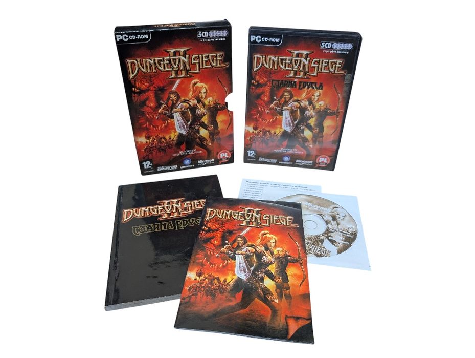 Gra Dungeon Siege 2 BOX Czarna Edycja premierowa, JEZYK POLSKI