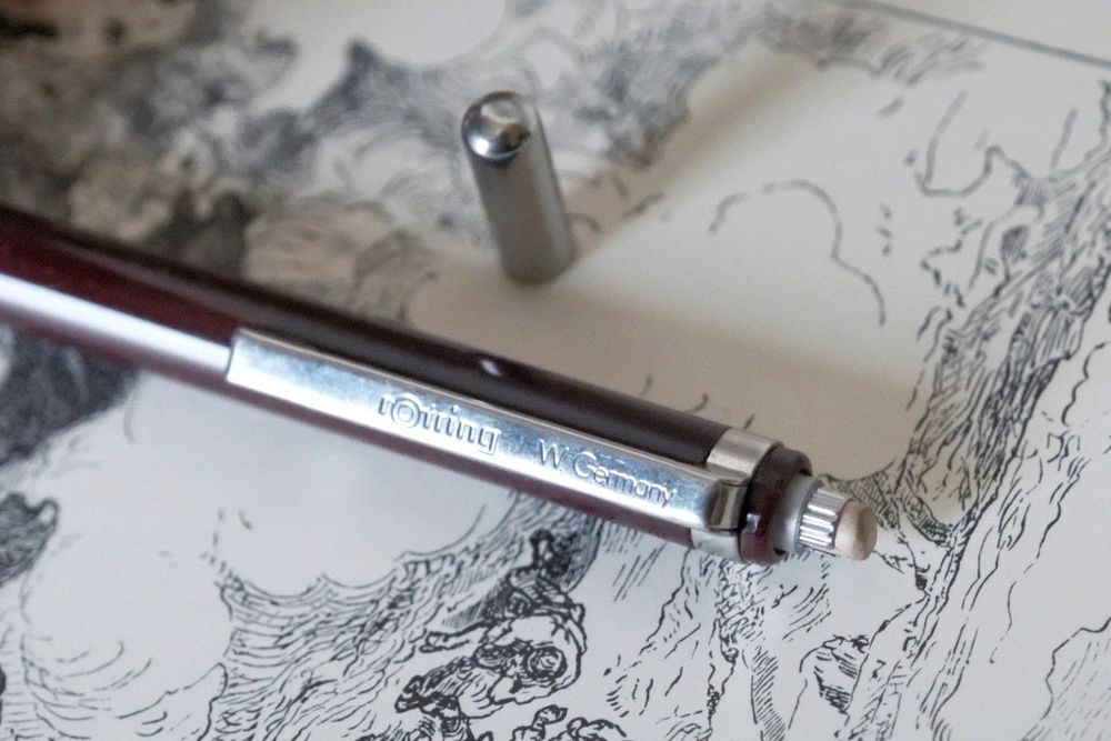 Lapiseiras Rotring, Pentel, Parker e Staedtler