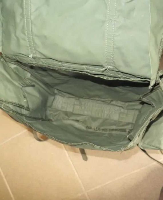 Plecak Wojskowy Armia Belgia "Kostka" Olive Vintage lata `70