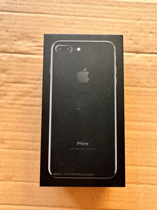 Caixa original iPhone 7 Plus jet black