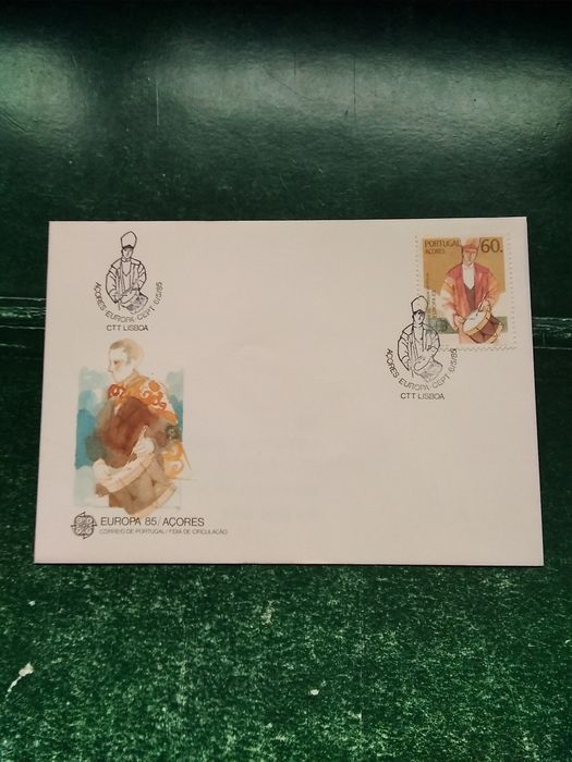 1985 FDC Europa CEPT Açores MNH **
