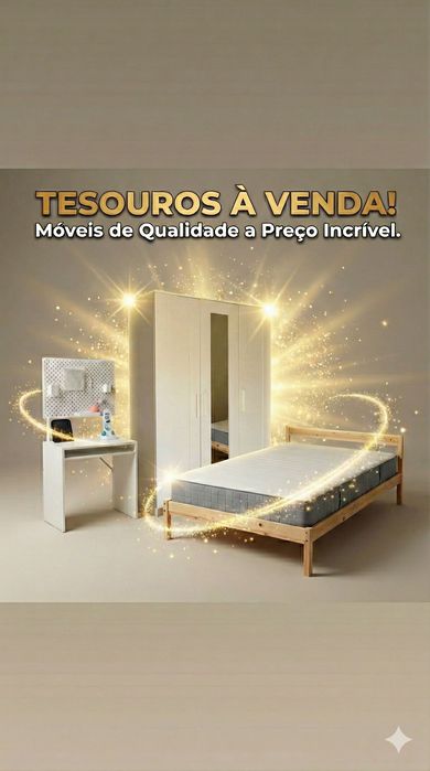 GRANDE OPORTUNIDADE! Conjunto de Móveis IKEA + Estante de Oferta