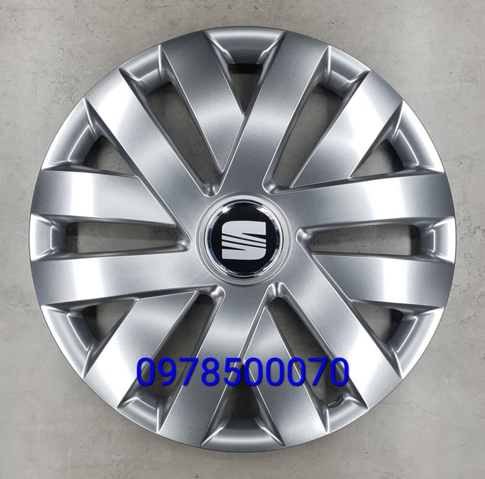 Ковпаки Seat Ibiza Altea Leon Alhambra Тoledo Ateca Колпаки Сіат