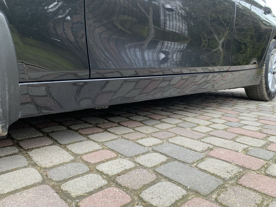Пороги накладки BMW 3 F30 задний БМВ Ф30