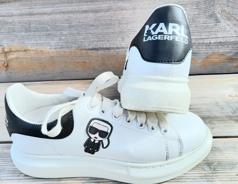 Сникерсы мужские Karl Lagerfeld 42 размер и Alexander McQueen 41 разме