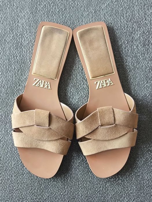 Klapki ZARA, rozmiar 38
