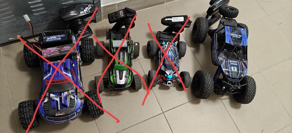 4*4 model rc, Został 1 model, duzy skala pomad 1:10 rc zabawka